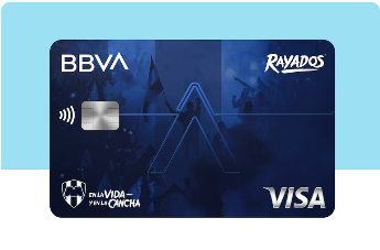 Tarjeta Rayados BBVA